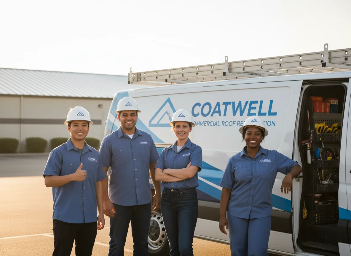 Commercial roof coating company in Parrott, GA